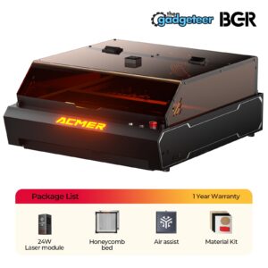 ACMER P3 IR＆Diode Enclosed Dual লেজার খোদাইকারী মেশিন